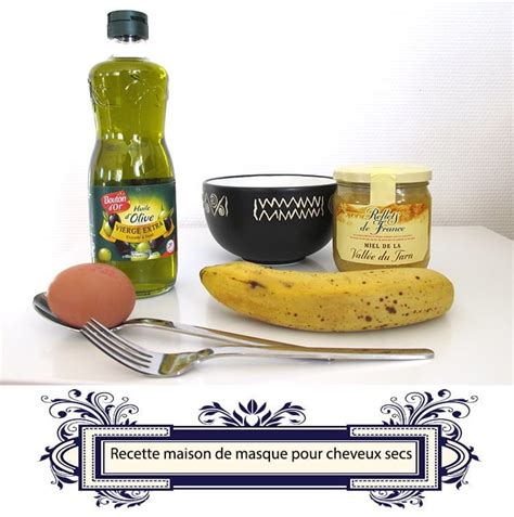 Ingrédients pour masque capillaire maison : henné, huile d'olive, miel