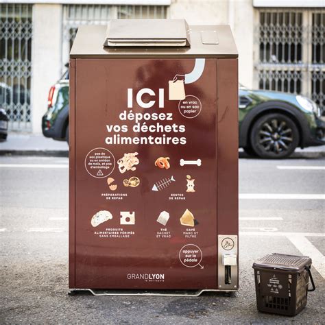 borne d'apport volontaire biodéchets