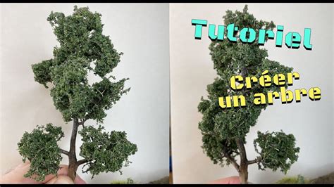 Diorama avec feuillage miniature réaliste