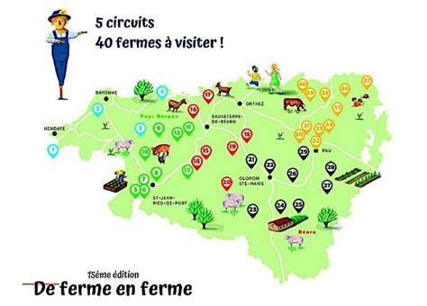 Carte des fermes en libre cueillette et marchés locaux en Bretagne