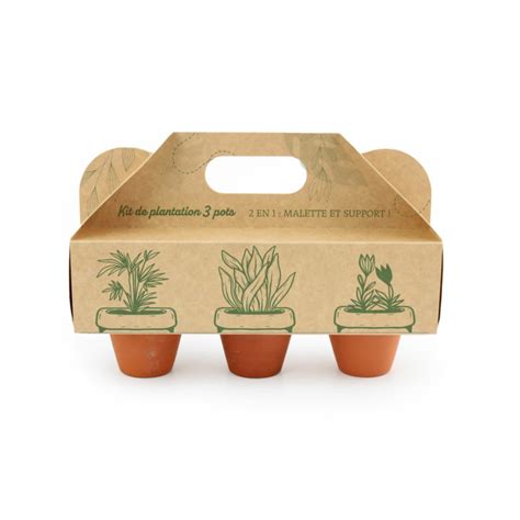 Exemple de kit de plantation pour enfants