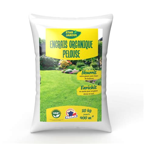 engrais organique pelouse