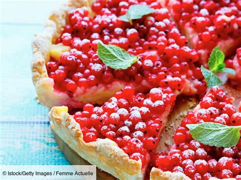 Recette de dessert avec des groseilles
