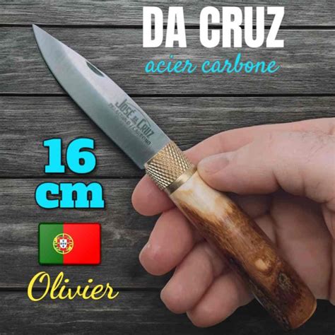 Comparaison entre un couteau José Da Cruz et un Opinel