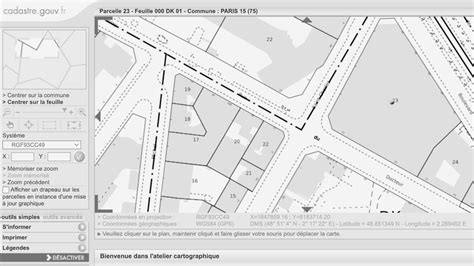 Plan cadastral schématique illustrant la localisation d'une SCI dans un environnement résidentiel à Magny-les-Hameaux