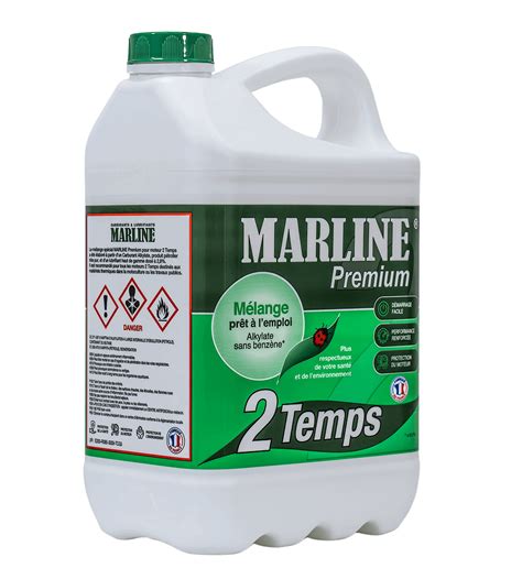 Image d'un bidon de carburant Marline avec le logo de la promotion