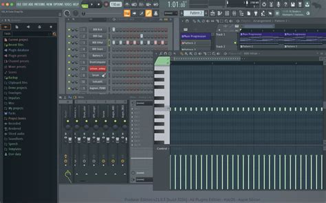 Interface principale de FL Studio