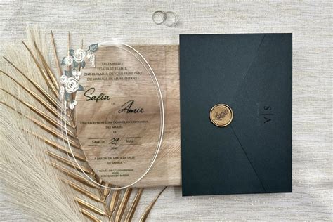 faire-part mariage chic