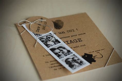 faire-part de mariage vintage