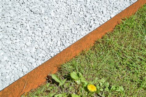 Comparaison des bordures en acier Corten, aluminium et acier galvanisé