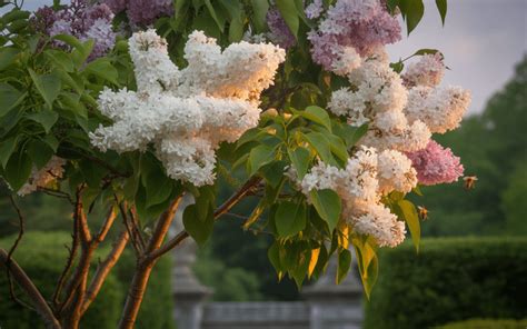 Lilas du Japon en fleurs