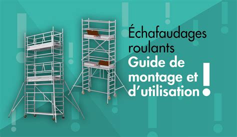 Détail des pieds réglables et des roues tout-terrain d'un échafaudage de jardin