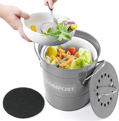 Exemples de composteurs de cuisine design