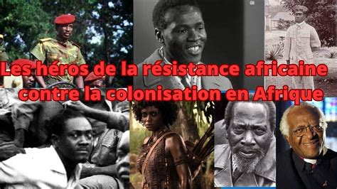 Représentation des symboles de la résistance africaine