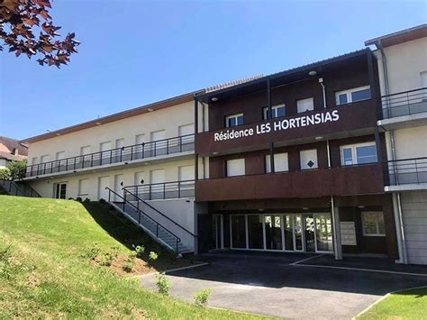 Plan de localisation de la Résidence Les Hortensias à Cousance