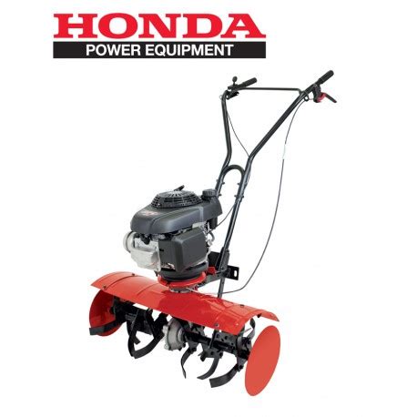 Motobineuse Honda GC 160 en action dans un jardin