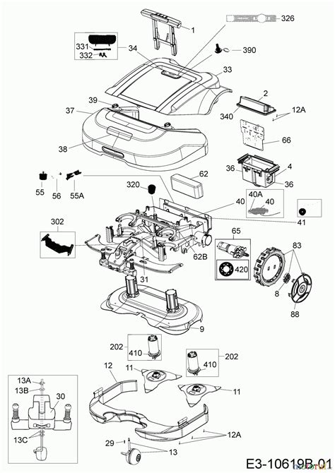 Catalogue de pièces détachées Robomow