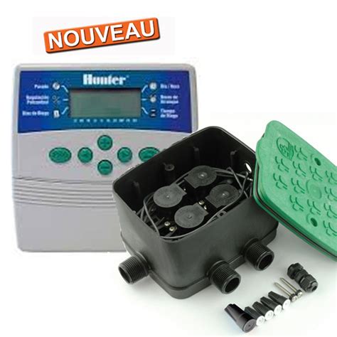 Interface de programmation d'un programmateur Hunter