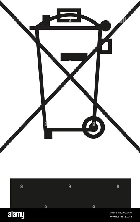 Symbole international de recyclage des appareils électriques et électroniques