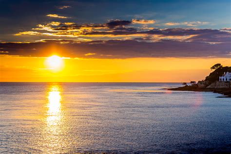 Vue du coucher de soleil sur El Santuario Retreat