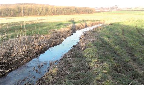 Système de fossés et cours d'eau