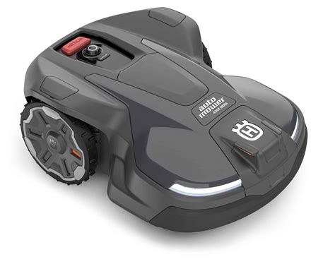 Robot tondeuse Husqvarna Automower 430X en action sur une pelouse