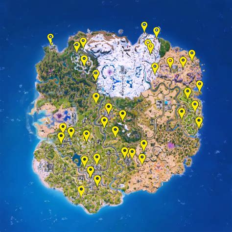 Carte des emplacements du Laurier-Rose