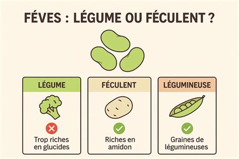 Infographie nutritionnelle détaillée de la fève comparaison entre graines fraîches et sèches