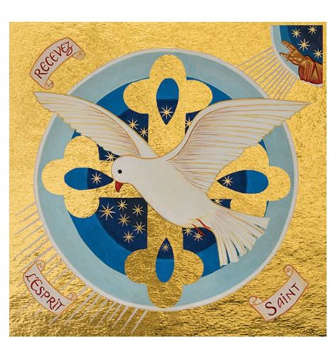 Illustration du Saint-Esprit comme source de joie et de décision