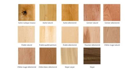 Différentes essences de bois utilisées en sculpture
