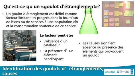 Identification des goulots d'étranglement