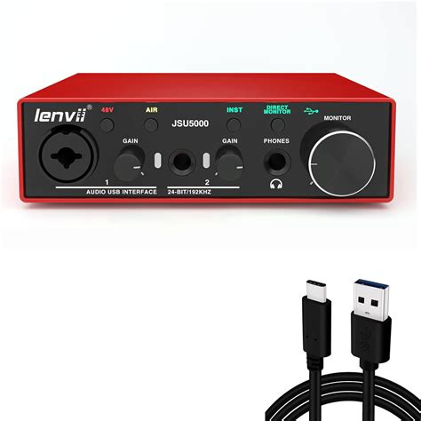 Image d'une interface audio externe typique