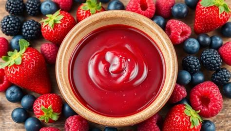 Ingrédients pour des variations de coulis d'hibiscus