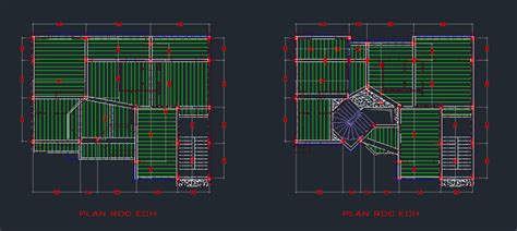 Exemple de plan d'irrigation en format DWG