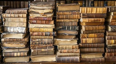 Différentes reliures de livres anciens