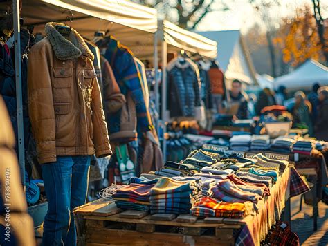 Stand de brocante avec des objets variés