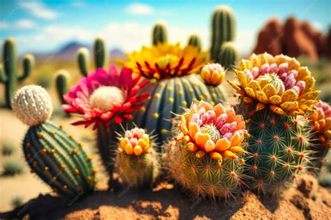 Exemple de cactus fleuri