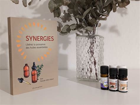 Schéma de préparation d'une synergie d'huiles essentielles