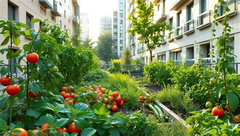 Jardin ornemental en ville