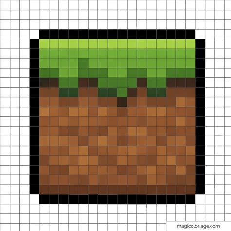 Blocs d'herbe Minecraft