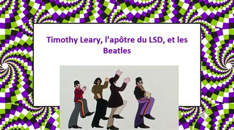 Les initiales LSD et les Beatles