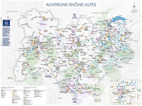 Carte des sites d'expérimentation INRAE-Agroscope