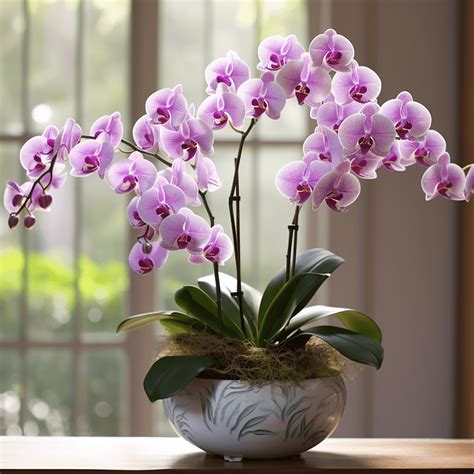 Orchidées Phalaenopsis en floraison