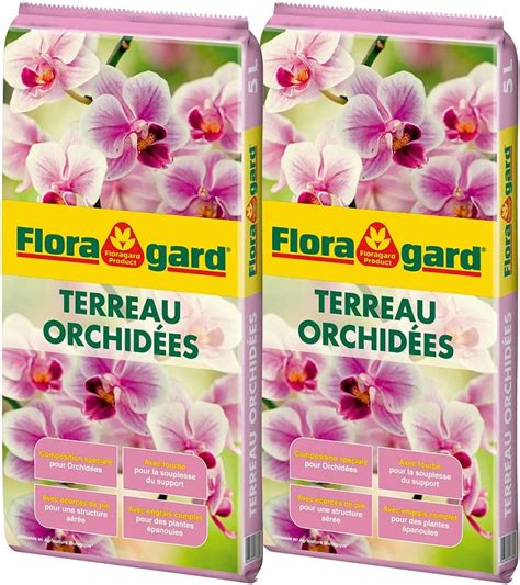 Composition du terreau pour orchidées