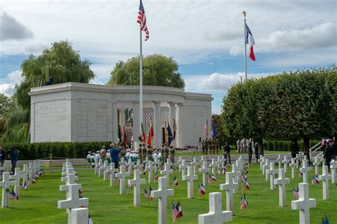 Cimetière américain de Thiaucourt sous le soleil