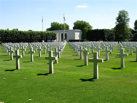 Plan du cimetière américain de Thiaucourt