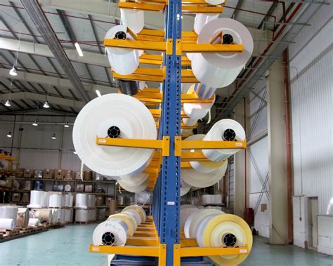 Schéma de stockage optimal pour les bobines de fil nylon dans un atelier