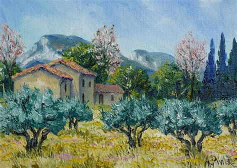 paysage agricole provençal