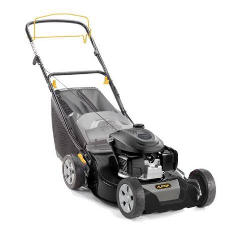 Tondeuse Alpina avec obturateur mulching