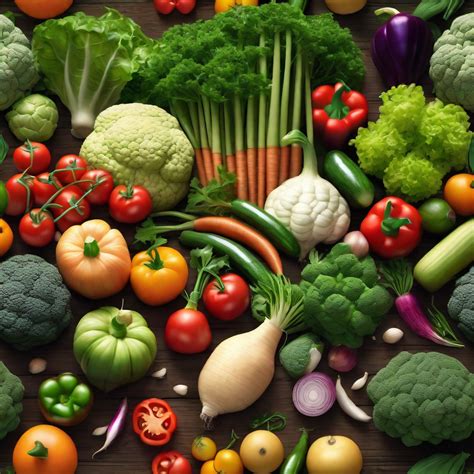 Un assortiment de légumes frais du potager : carottes, radis, courgettes